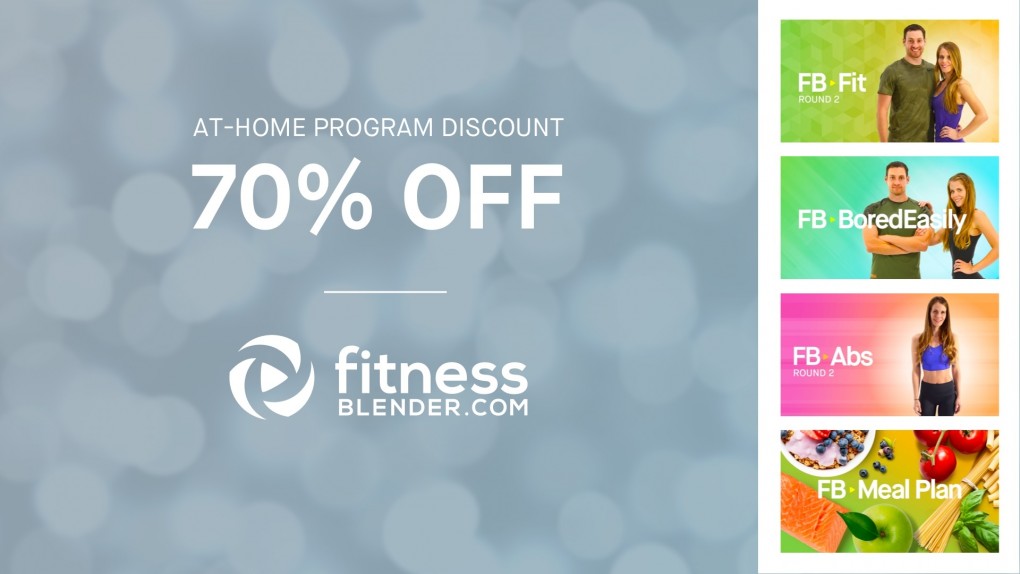 (Discount Complete) Another 70% Discount on At-Home Workout Programs (and Our Meal Plan)