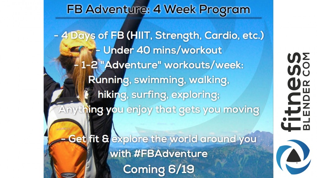 4 Week FBAdventure Program - New FB Plan Launching 6/21